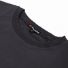 Oversized Lifting Cotton Top - Charcoal