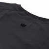 Oversized Lifting Cotton Top - Charcoal